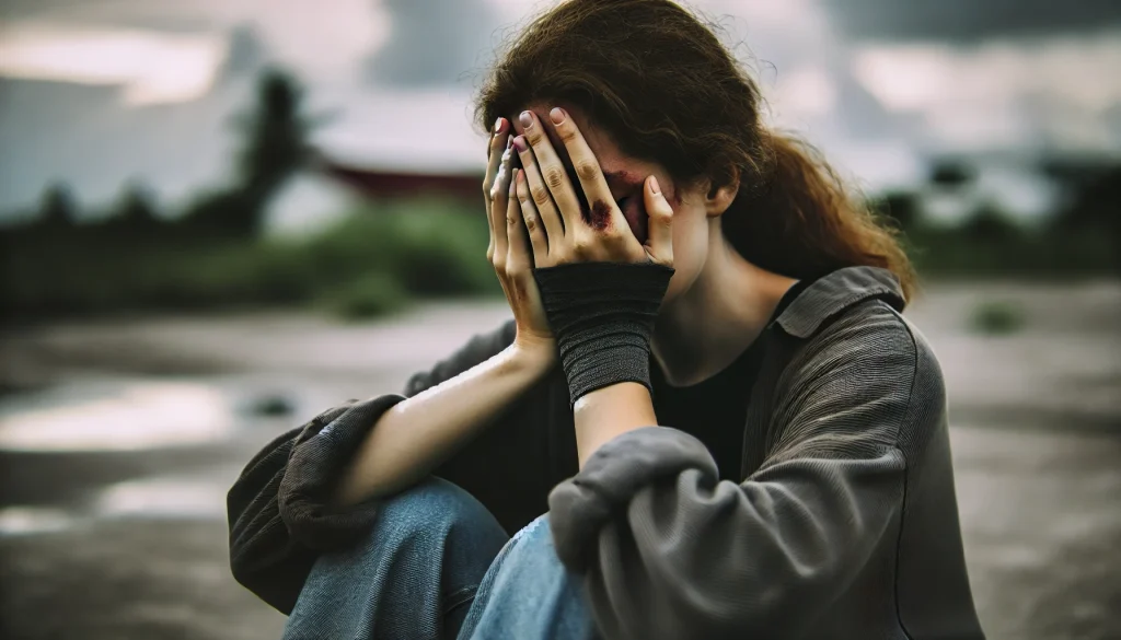 Deformazione dell'aspetto della persona mediante lesioni permanenti al vis