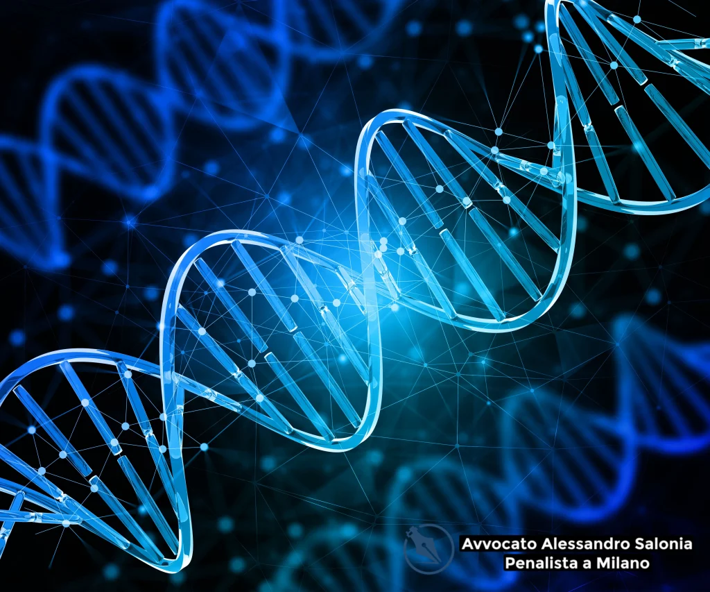 Difesa penale prova DNA su reperto neutro Studio Legale Alessandro Salonia Milano.